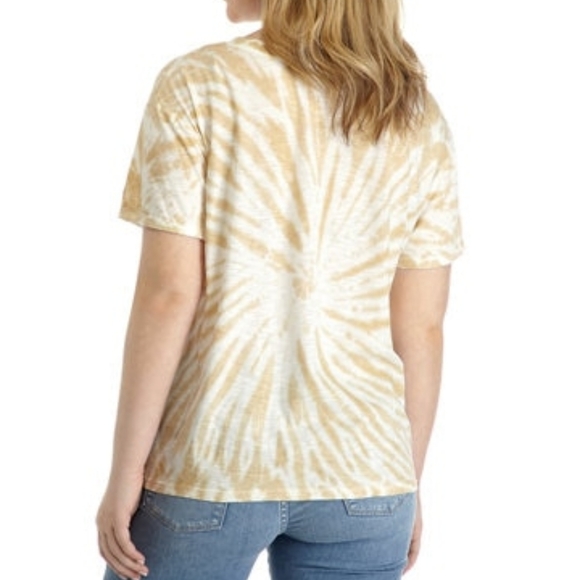 TRUE CRAFT Crew Neck Tie Dye T-Shirt - Picture 3 of 3